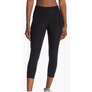 Nike Fast High Women's Crop Leggings Black Size XS NEW WITH TAGS